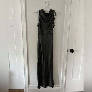 NWT Shona Joy high neck maxi dress